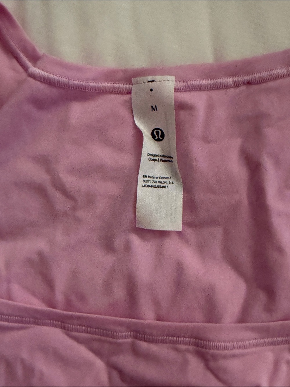 lululemon athletica Light Pink Sleeveless Bodysuit Tank - Picture 3 of 4